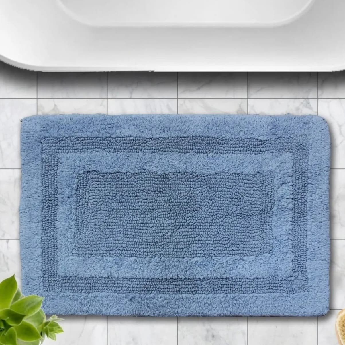 Pure Cotton Reversible Door Mats 40x60 cm