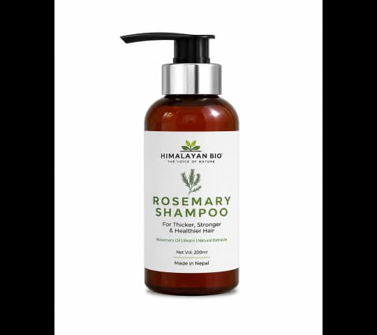 Himalayan Bio Rosemary Shampoo 200ml | Hair Growth & Anti Hair Fall Shampoo