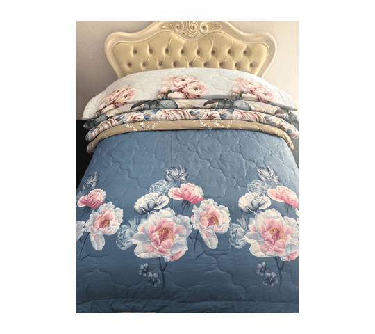 Gold Sun - Large Floral Summer Quilt