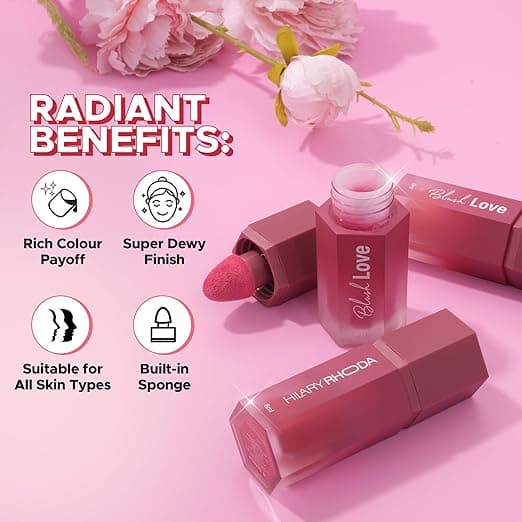 HILARY RHODA Hilary Rhoda Blush Love Liquid Blush For Women | Long-Lasting Natural Glow daily essentials & lifestyle — thumbnail 5 of 8
