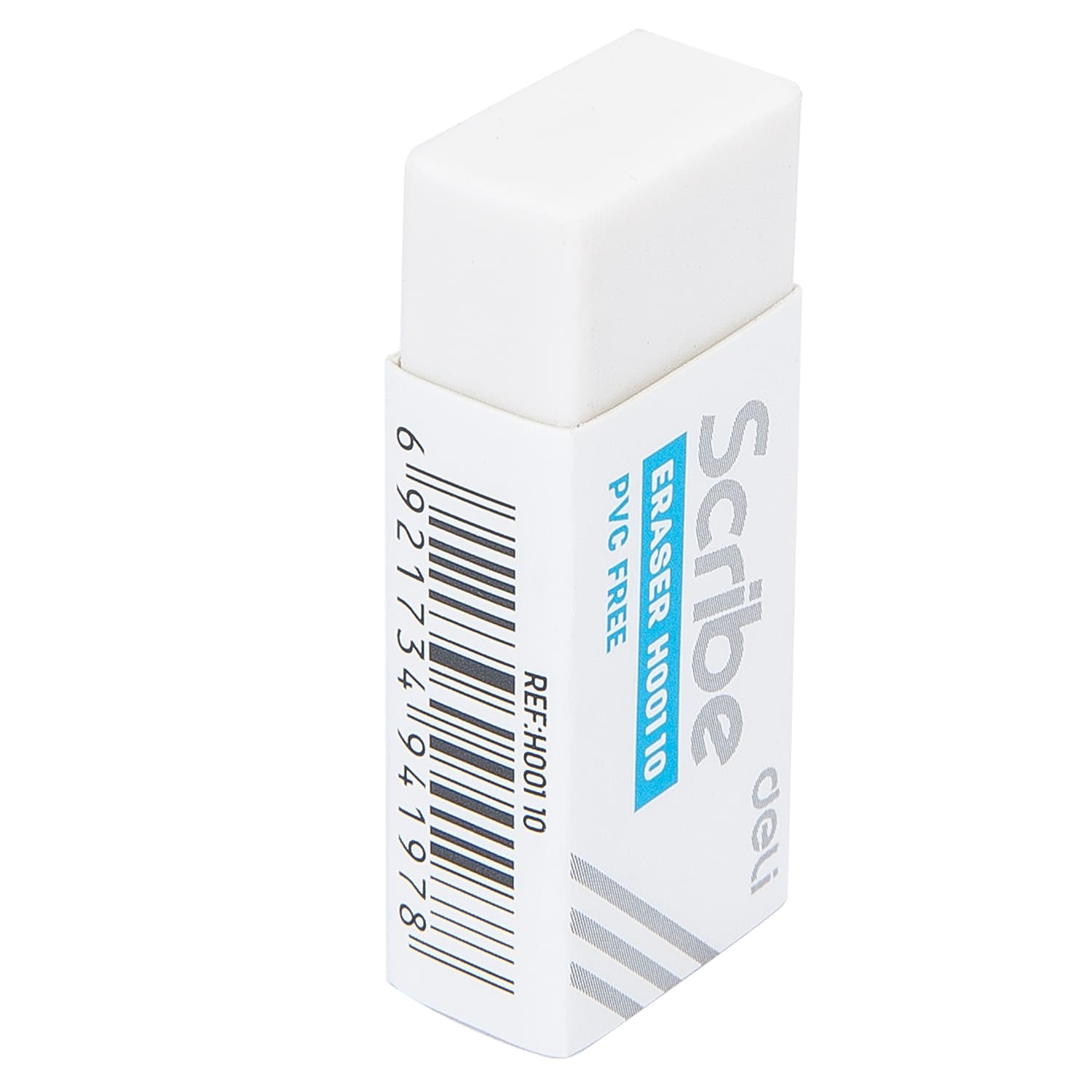 Deli Deli EH00110 Premium White Eraser | Soft, Dust-Free Pencil Eraser for School & Office stationary, toys & sports — thumbnail 3 of 4