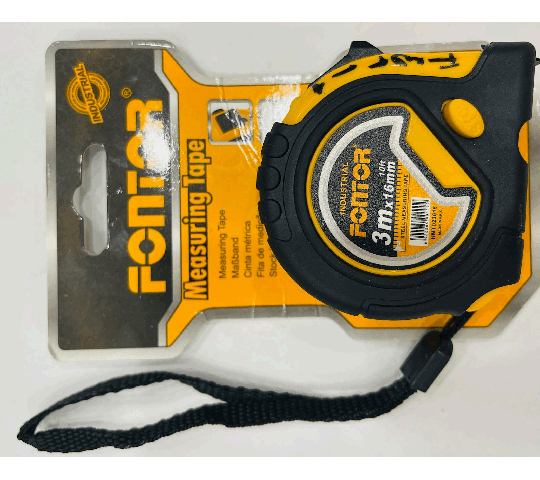 Fontor Fontor INCHTAPE 3M HMT023016 – Durable 3 Meter Measuring Tape for Accurate Measurements hardware & machinery — thumbnail 3 of 3