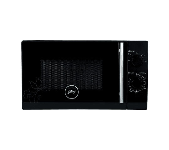 Godrej 20 Liter Solo Microwave Oven – Quick Reheating & Everyday Cooking GMX20SA2BLM-BLACK