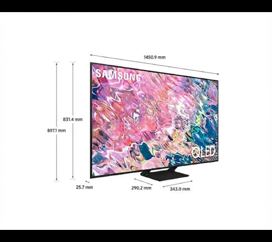 Samsung Samsung 65 Inch QLED 4K Smart TV QA65Q60B | Quantum HDR | Smart TV electronics — thumbnail 2 of 2