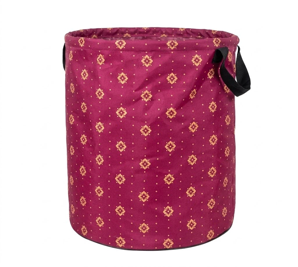 Durable Polycotton Foldable Laundry Bags (45L) – Waterproof & Washable