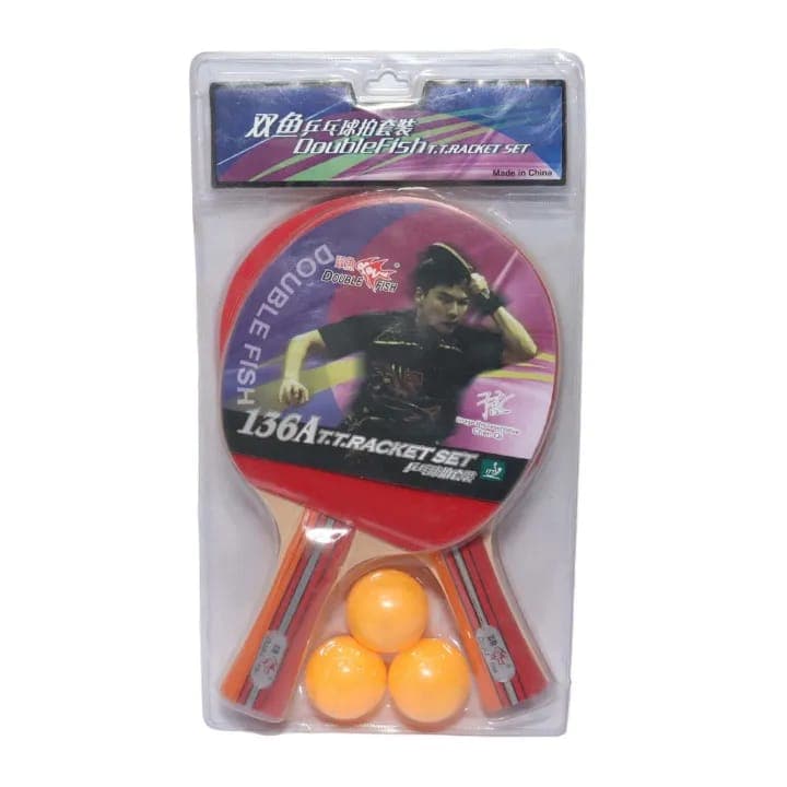 Double Fish 136A T.T Racket Set