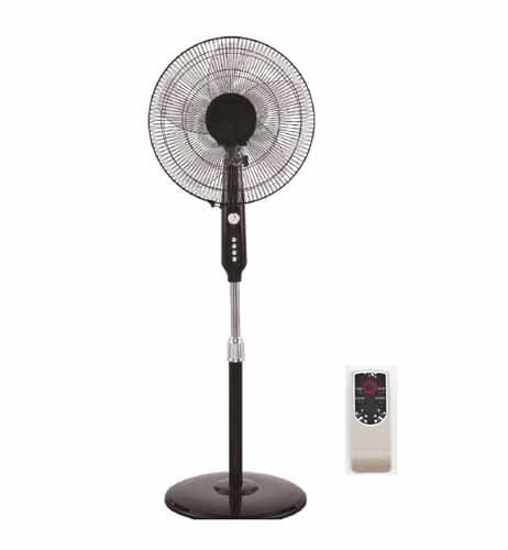 KentElectric 16 Inch Pedestal Fan with Remote Control – High Speed Adjustable Stand Fan for Home & Office