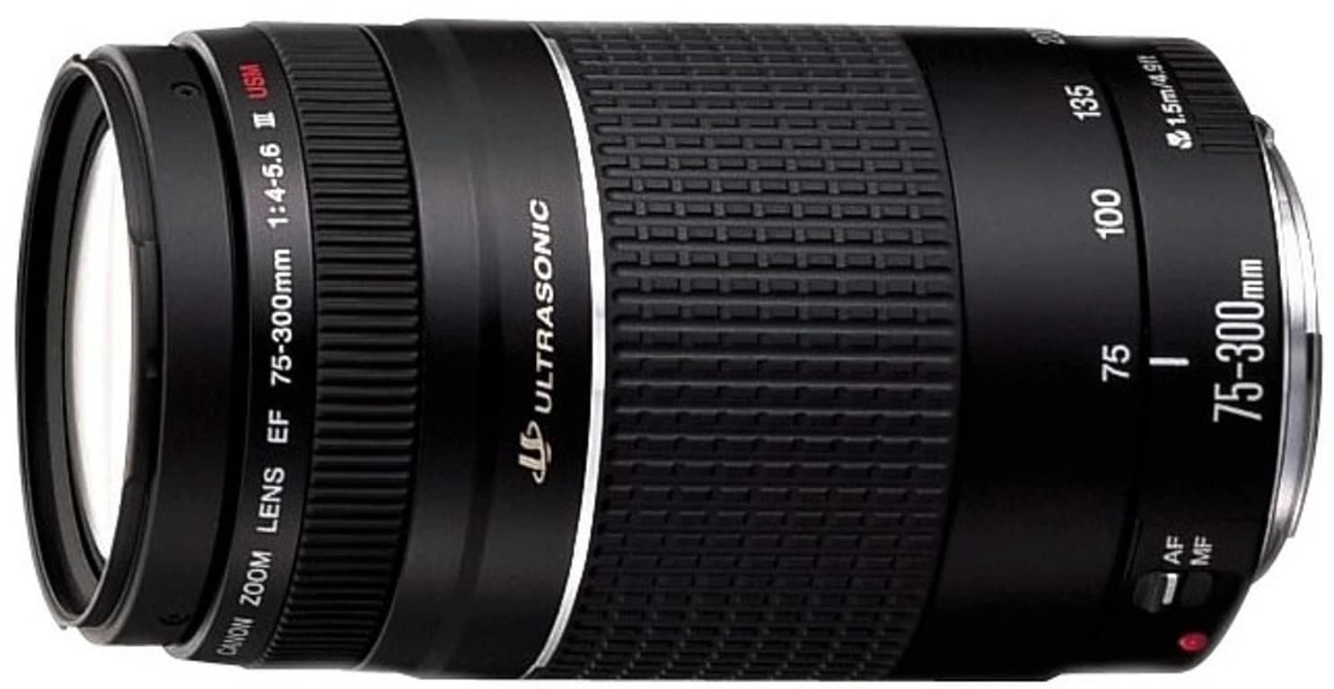 Canon Canon EF 75-300mm f/4-5.6 III Telephoto Zoom Lens for DSLR Cameras electronics — thumbnail 3 of 3