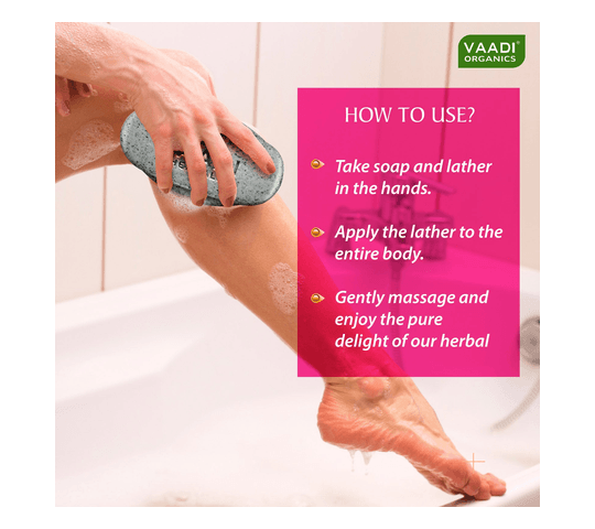 Vaadi Organics Vaadi Organics - Elbow-Foot-Knee Scrub Soap with Almond & Walnut Scrub (75 gms) - VH0101 daily essentials &… — thumbnail 2 of 2