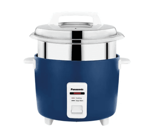 Panasonic - Panasonic SR-WA18H(SB) 1.8 Litre Electric Rice Cooker with Keep Warm Function (Blue)