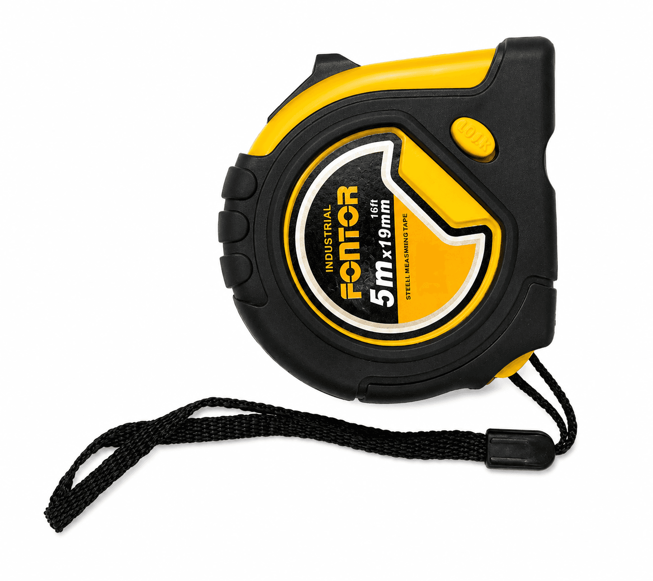 Fontor INCHTAPE 5M HMT025019 Heavy-Duty Measuring Tape with Durable Locking Mechanism