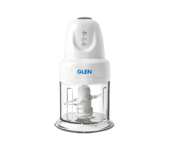 GLEN GLEN Electric Vegetable Chopper 250W with Whisking Disc, Nut Chopper & Extra 0.4L Bowl – 4043 Plus electronics — thumbnail 2 of 2