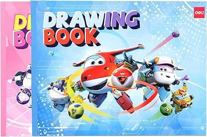 Deli EN030 Painting Book | Premium Drawing & Coloring Book for Kids