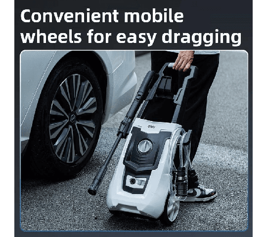 Deli Tools Deli 1400W 110Bar High Pressure Washer – Powerful Car & Home Cleaning Machine hardware & machinery — thumbnail 2 of 3