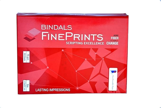 Bindals Fine Prints A4 Copy Paper 75 GSM –5 Box  (210 × 297 mm) daily essentials & lifestyle — thumbnail 5 of 5