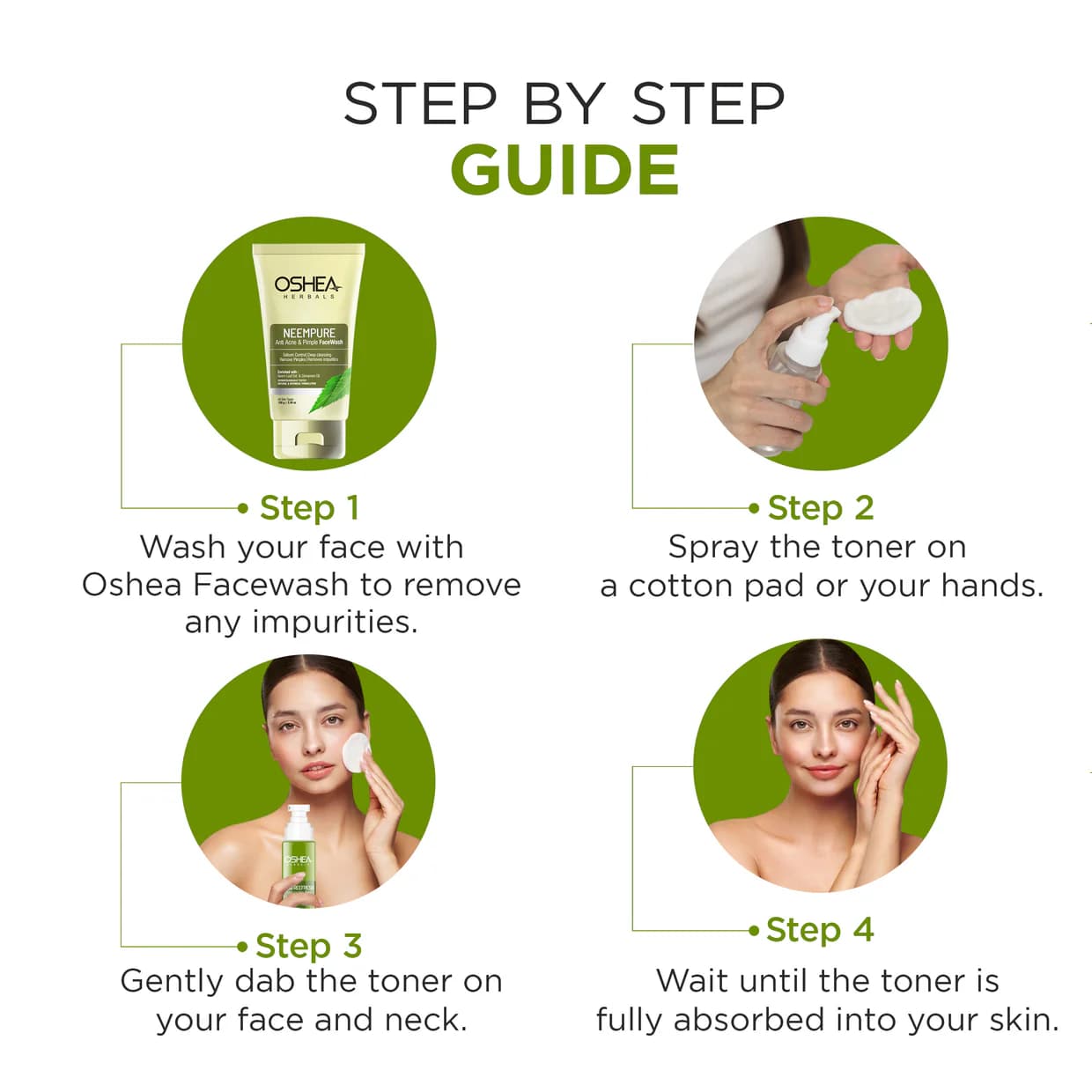 No Brand Oshea Herbals Balancing Skin Toner 120ml | Alcohol-Free Hydrating Face Toner for Oily & Combination Skin daily… — thumbnail 2 of 7