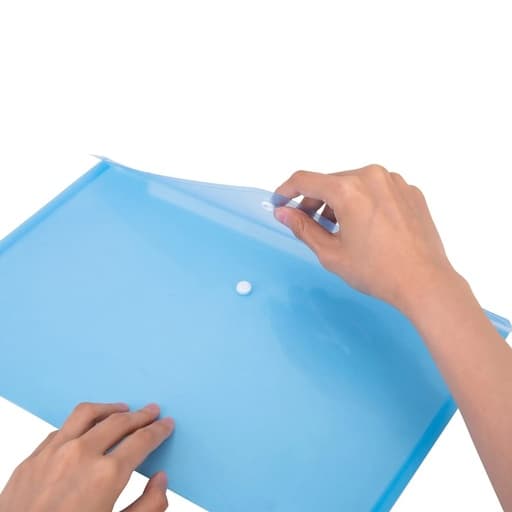 Deli Tools Deli E38165 My Clear Bag | Transparent Document Storage Bag with Zipper stationary, toys & sports — thumbnail 2 of 2