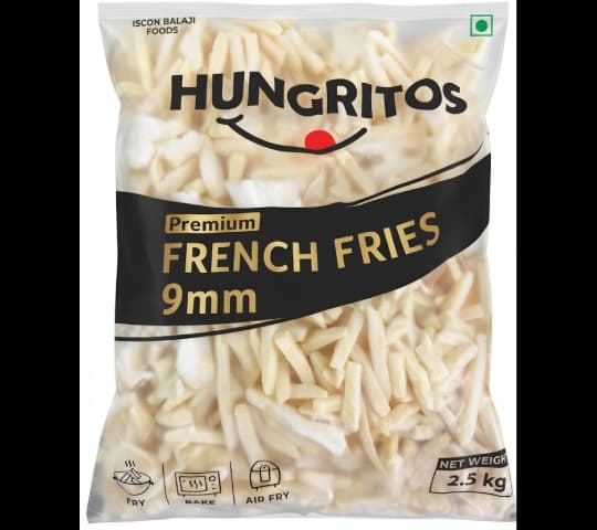 French Fries 2.5kg | Crispy Frozen French Fries