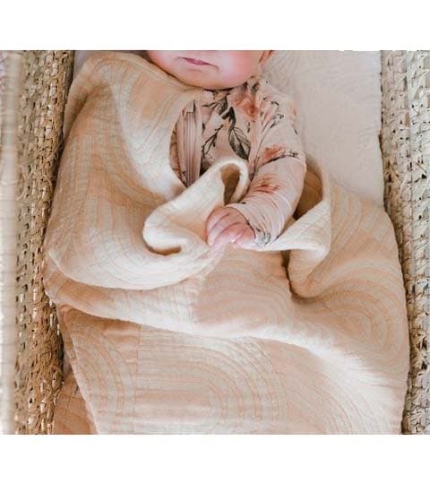 Crane Baby Crane Baby BC-100BL-2 Jacquard Rainbow Baby Blanket Soft Warm Infant Blanket daily essentials & lifestyle — thumbnail 3 of 3