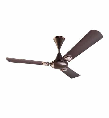 Kent Electric 48 Inch Pebble Decorative Ceiling Fan – Shimmer Black High Speed 1200MM Stylish Fan for Home & Office