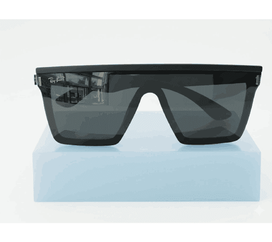 Original Branded Rectangle Shape Black Sunglasses For Men | Stylish UV Protection Men's Sunglasses