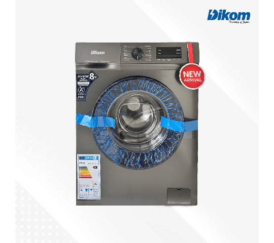 Dikom 8KG Front Load Washing Machine TBG80-12DK13G-L24 – Fully Automatic Washer
