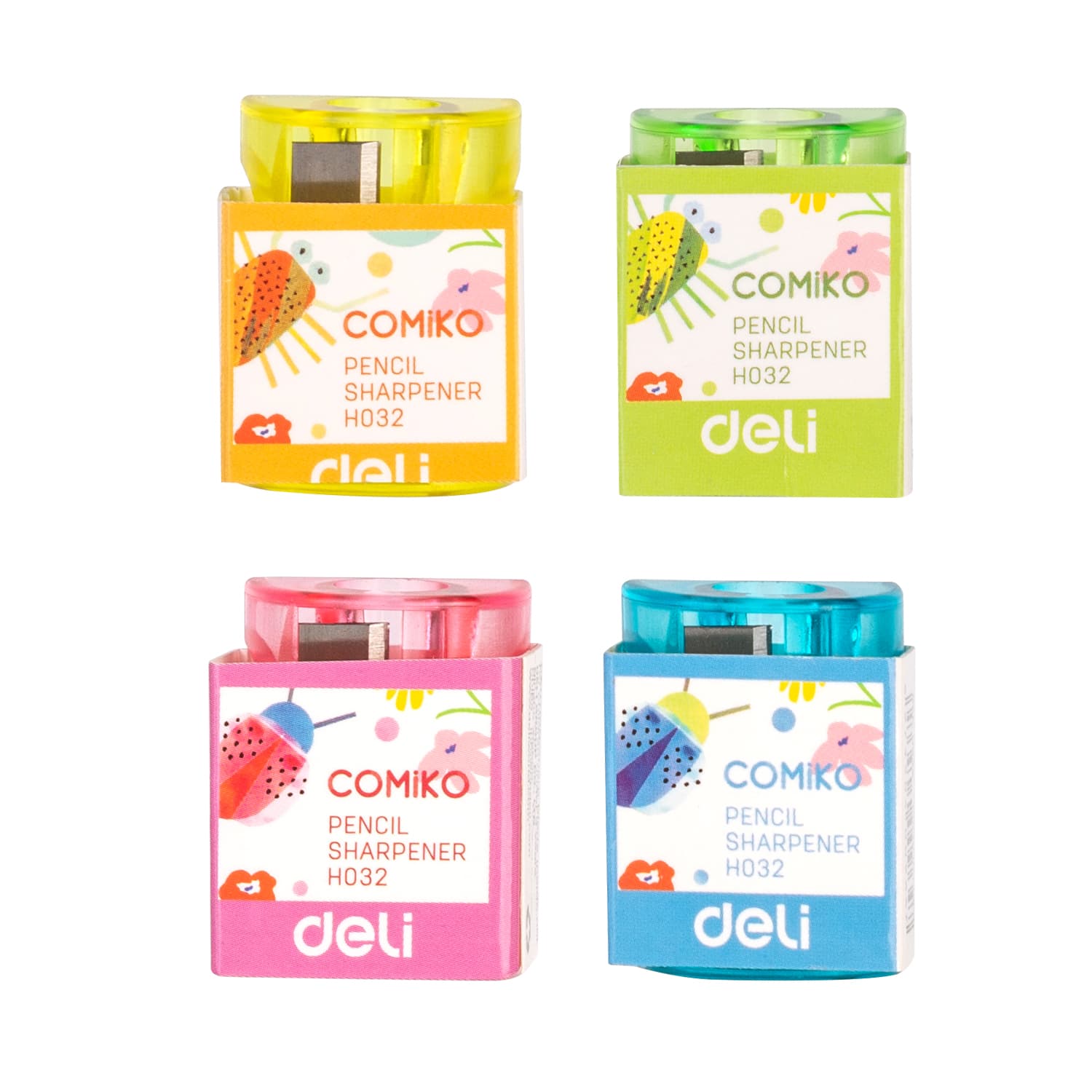 Deli Deli-EH032 Pencil Sharpener – Single Hole Sharpener for Standard 8mm Pencils stationary, toys & sports — thumbnail 2 of 5
