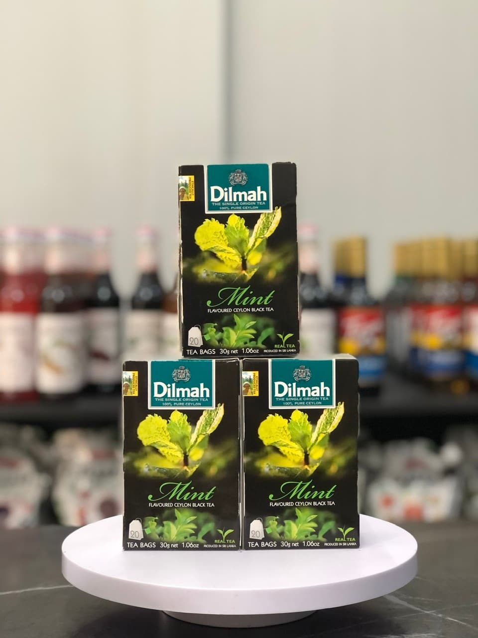 Dilmah Dilmah Natural Mint Flavoured Ceylon Tea Bags | Premium Refreshing Herbal Black Tea daily essentials & lifestyle — thumbnail 5 of 7