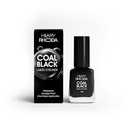 HILARY RHODA Hilary Rhoda Coal Black Liquid Eyeliner | Waterproof Long-Lasting Eyeliner daily essentials & lifestyle — thumbnail 2 of 7