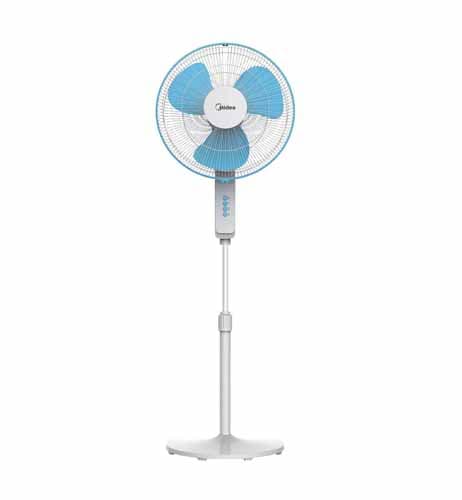 Midea 16 Inch Stand & Table Fan – High Speed Dual Use Cooling Fan for Home, Office & Personal Comfort