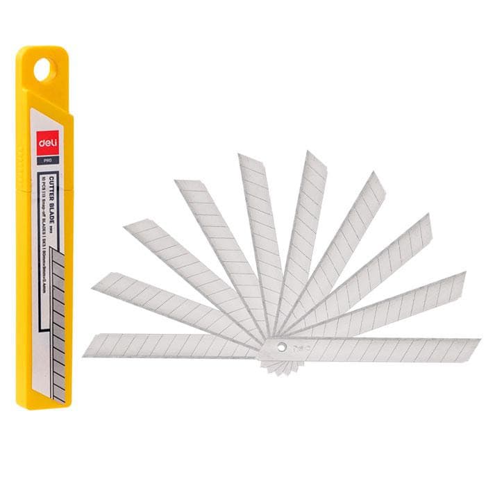 Deli Deli E2012 Cutter Blade | Heavy Duty Snap-Off Replacement Blades stationary, toys & sports — thumbnail 7 of 8