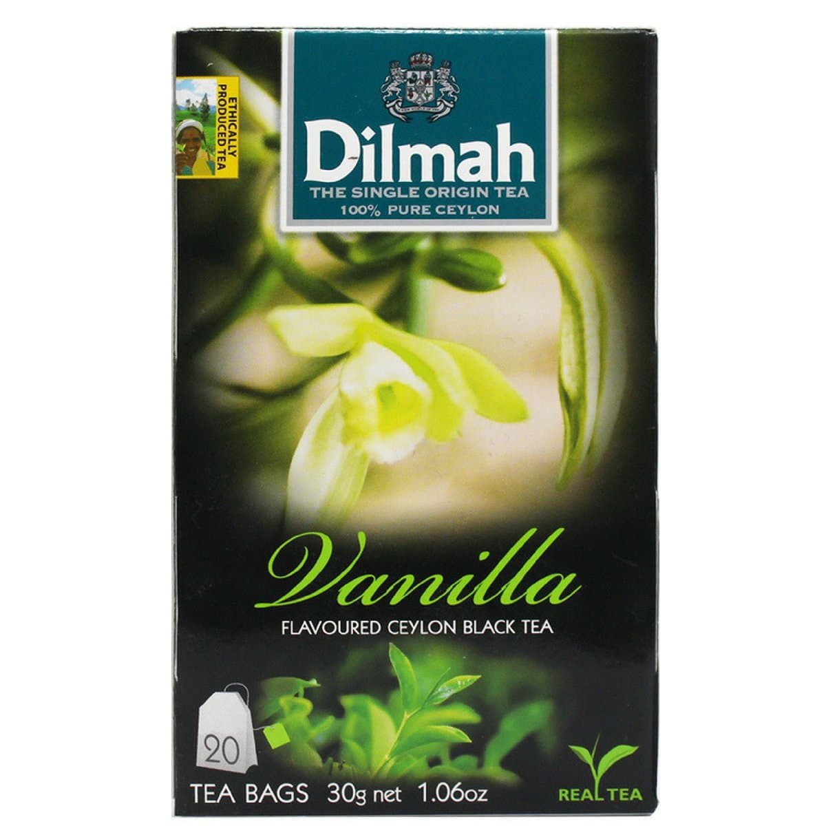 Dilmah Tea – Vanilla Flavoured – 20 Tea Bags | Premium Ceylon Black Tea daily essentials & lifestyle — thumbnail 5 of 8