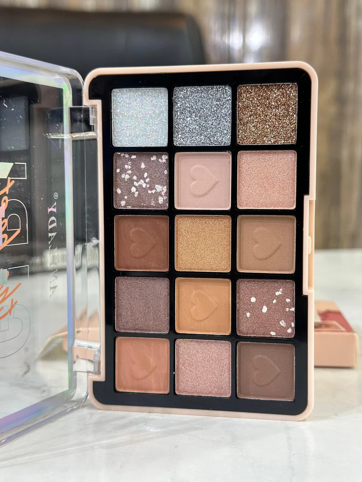 No Brand Anylady 15 Colors Eyeshadow Palette – Highly Pigmented Matte & Shimmer Makeup Palette daily essentials & lifestyle — thumbnail 4 of 5