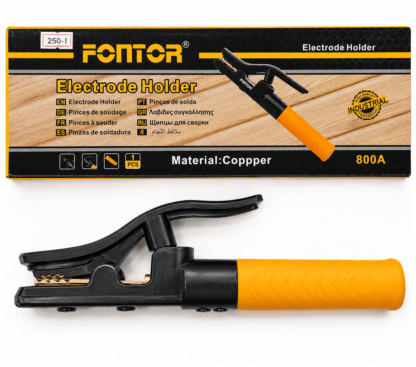 Fontor Electric Welding Pliers 800A 171053 Heavy Duty Welding Electrode Holder