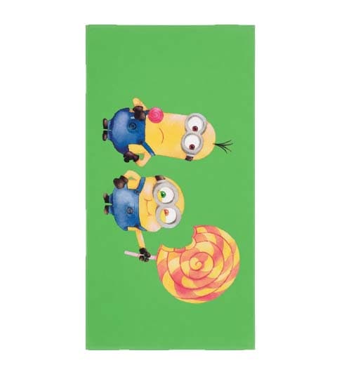 Space by Welspun Pure Cotton Bath Towel Minions Print