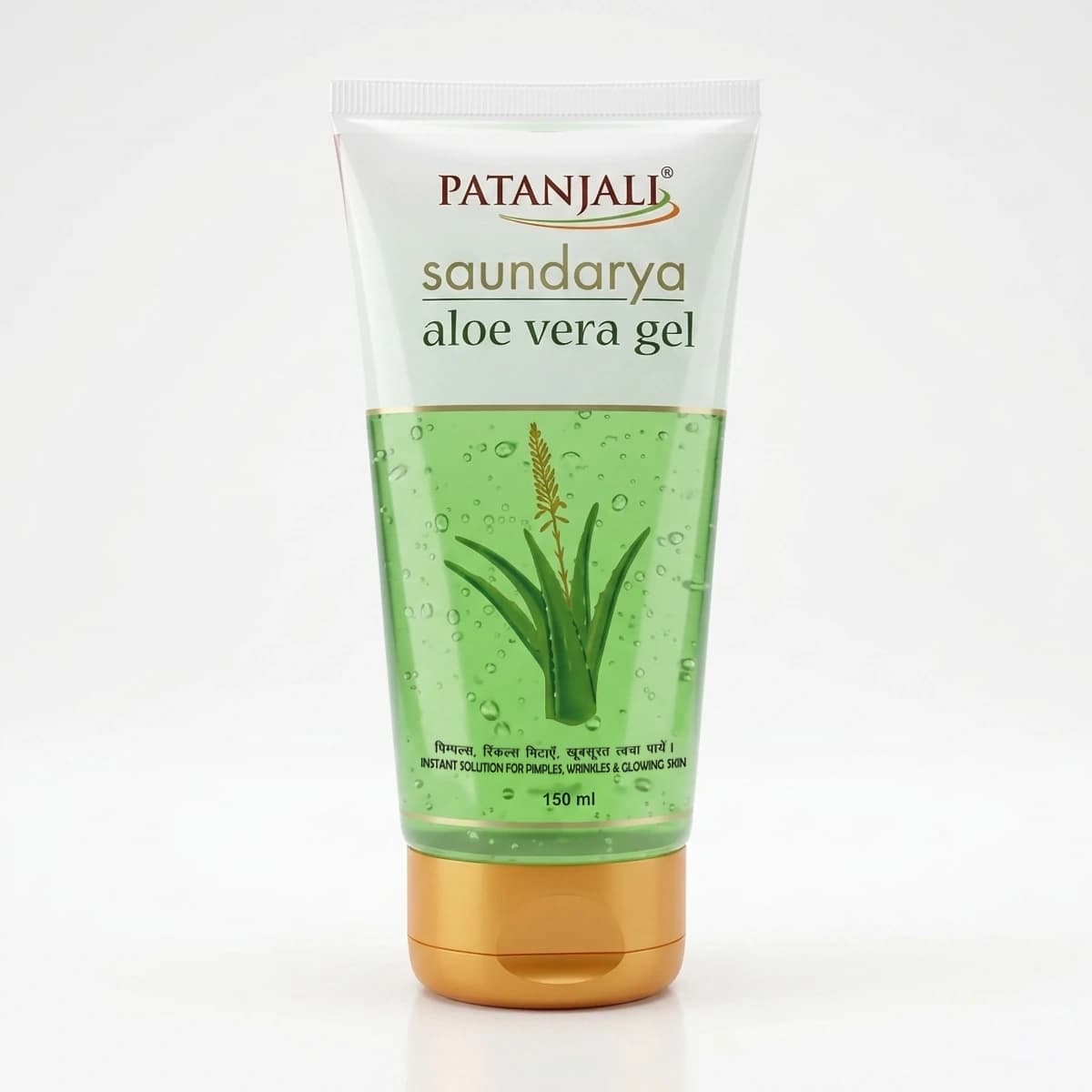 Patanjali Saundarya Aloe Vera Gel 150ml | Herbal Skin & Hair Care Gel