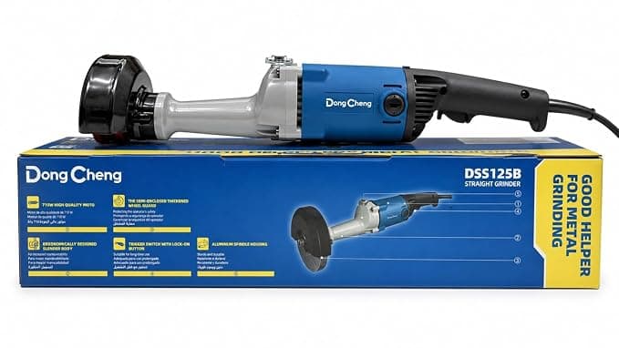 Dongcheng Power Tools Dongcheng DSS125B Straight Grinder Rotary Tool 710W Heavy Duty 125mm Professional Grinding Machine… — thumbnail 5 of 7