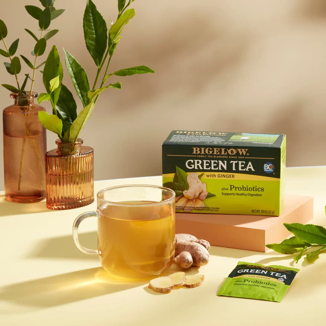 Dilmah Dilmah Ginger Green Tea 20 Tea Bags | Natural Green Tea with Ginger daily essentials & lifestyle — thumbnail 2 of 5