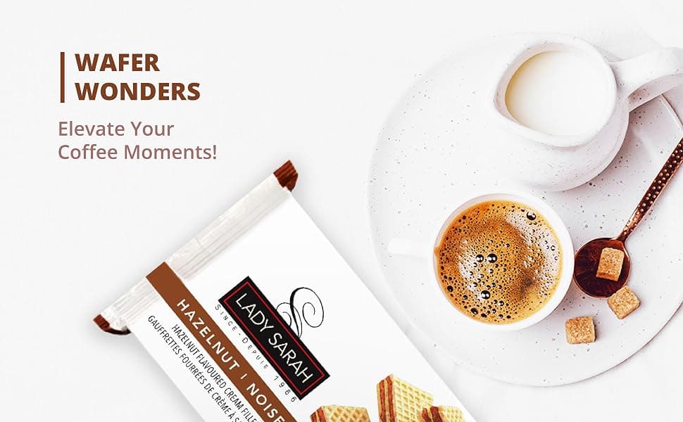 Lady Sarah Lady Sarah Cream Filled Hazelnut Wafer 200g – Crispy Hazelnut Wafer Biscuits daily essentials & lifestyle — thumbnail 3 of 7