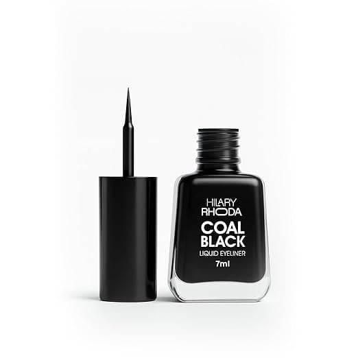 Hilary Rhoda Coal Black Liquid Eyeliner | Waterproof Long-Lasting Eyeliner