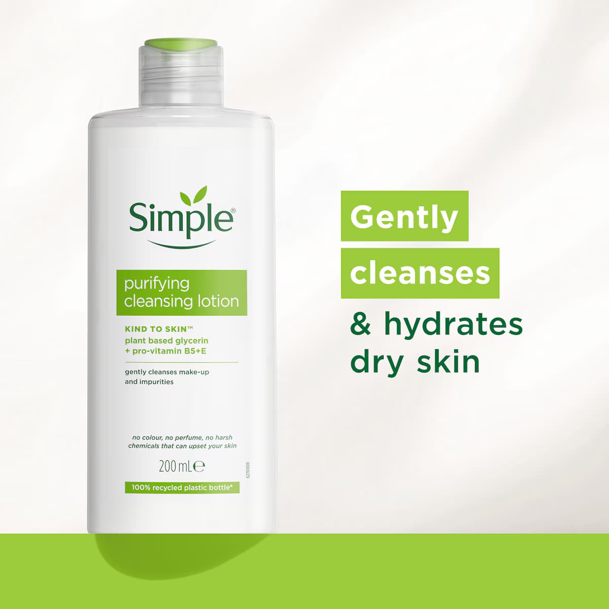 No Brand Simple Purifying Cleansing Lotion 200ml – Gentle Daily Face Cleanser for Sensitive Skin daily essentials & lifestyle — thumbnail 5 of 5