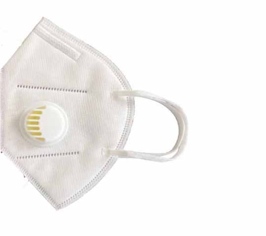 Anti Pollution N95 Mask with PM2.5 Filter White | Reusable Breathable Face Mask for Dust, Smoke & Air Pollution Protection