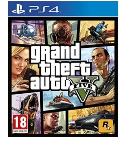 Sony PS4 Game Grand Theft Auto V (GTA 5) – PlayStation 4 Game CD