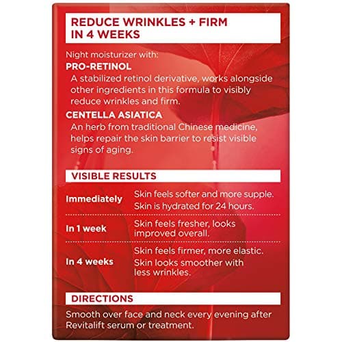 Loreal Paris Revitalift Anti-Wrinkle & Firming Night Cream 50ml– Advanced Skin Repair Moisturizer daily essentials &… — thumbnail 4 of 5