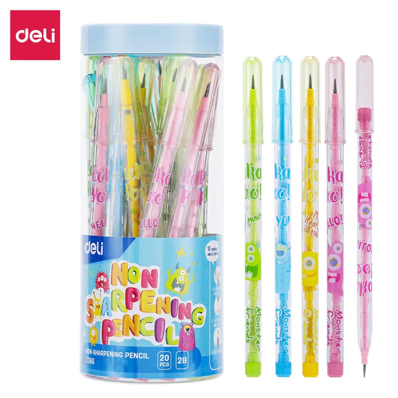 Deli Deli EC086 Graphite Pencil – Smooth Writing & Sketching Pencil per pcs stationary, toys & sports — thumbnail 6 of 6