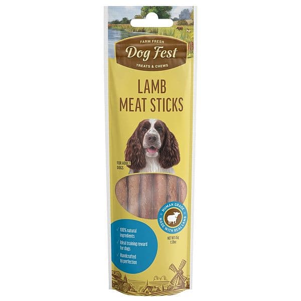 Dog Fest Lamb Meat Stick 45gm