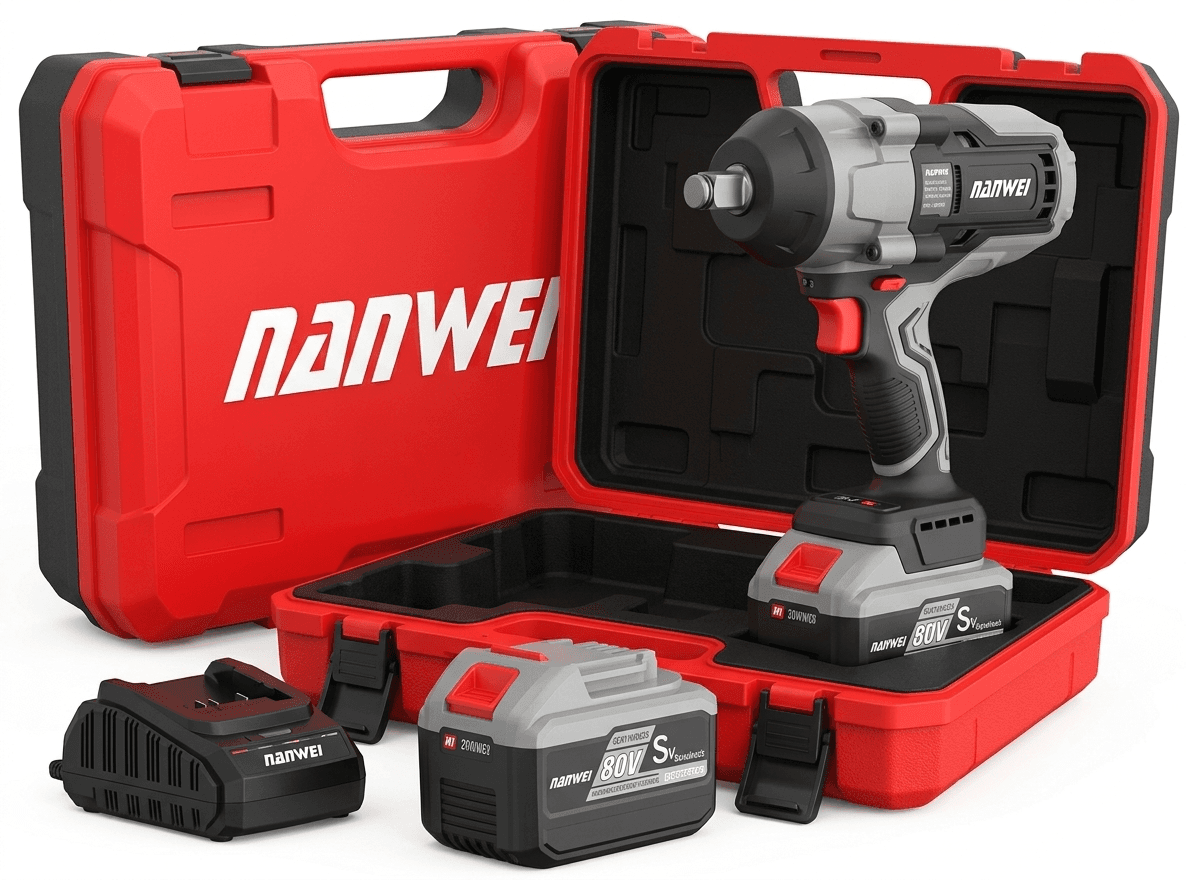 NANWEI NW-D5150-D Electric Wrench – 20V Brushless Cordless Impact Wrench