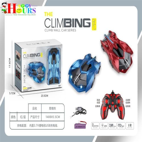HappyHours RC Wall Climbing Car Remote Control Stunt Toy