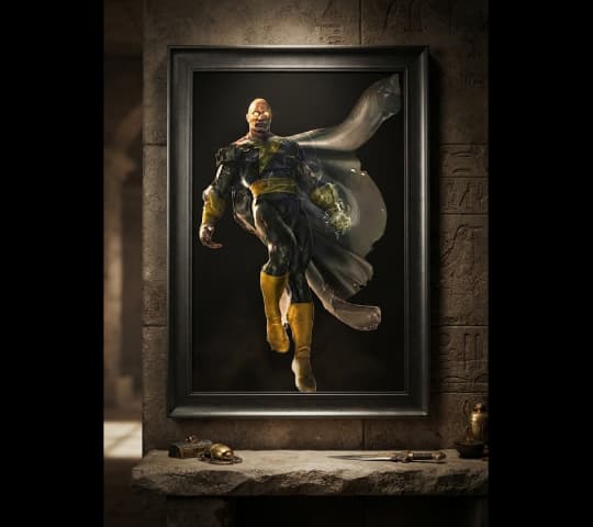Black Adam Frame 18×24 2pc – Stylish Wall Photo & Poster Frames daily essentials & lifestyle — thumbnail 2 of 2