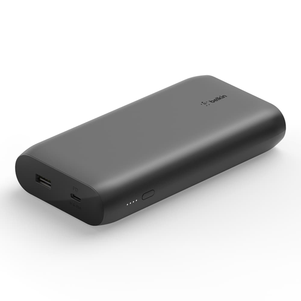 Belkin Belkin Power Bank – BoostCharge 20KmAh 30W USB-C PD – BLK BPB002btBK electronics — thumbnail 2 of 5